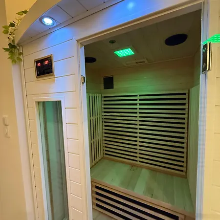 Apartmán Luxe 6eme Sens ,sauna, Terrasse, Climatisation, Centre